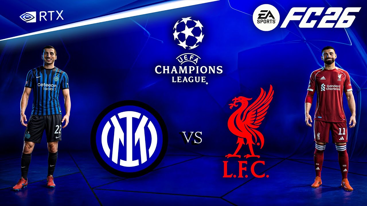 ФК 26 - Интер Милан против Ливерпуля - Лига чемпионов УЕФА 25/26 Полный матч | Геймплей на ПК™ [4...