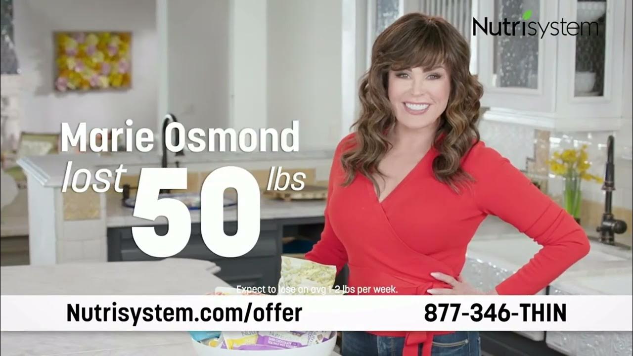 Marie Osmond Nutrisystem Commercials Nutrisystem Commercial (Marie Osmond) (01/2023) - YouTube