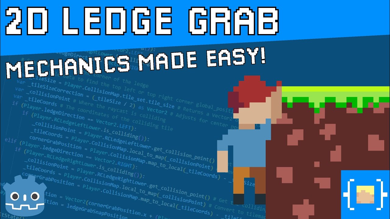 Perfect Ledge Grab Mechanics | Godot Platformer Tutorial 007 - YouTube