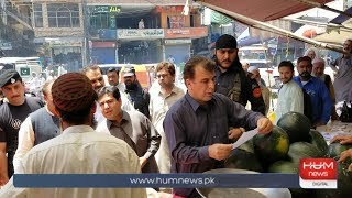 Commissioner Malakand division Riaz Masood Khan in action price check in mingora city Commissioner Malakand division Riaz Masood Khan in action price check in mingora city