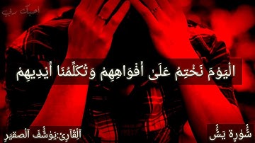 حالات واتس اب دينيه قرآن || اليوم نختم على افواههم /تلاوة مؤثرة🌧
