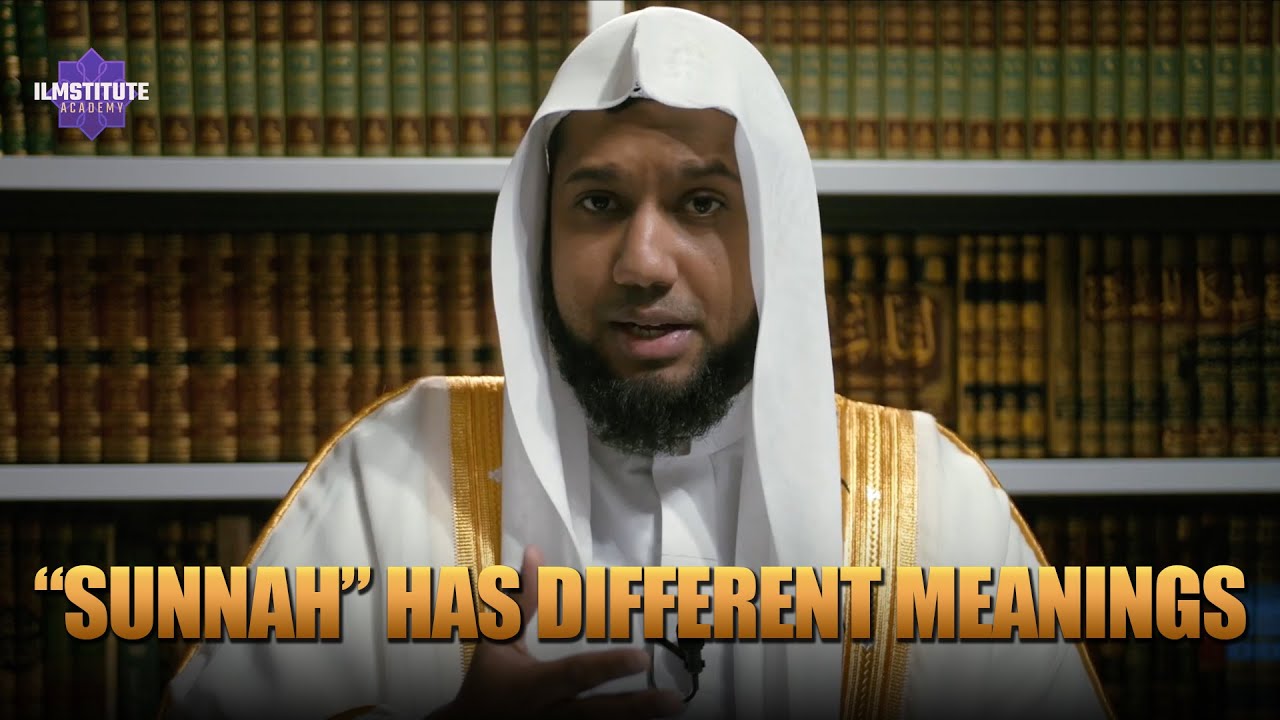 Different Meanings of "Sunnah"