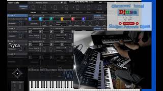 The Atmospheric wavestate - Korg wavestate mk2-Korg m1 and Korg 01wfd - by Djusa