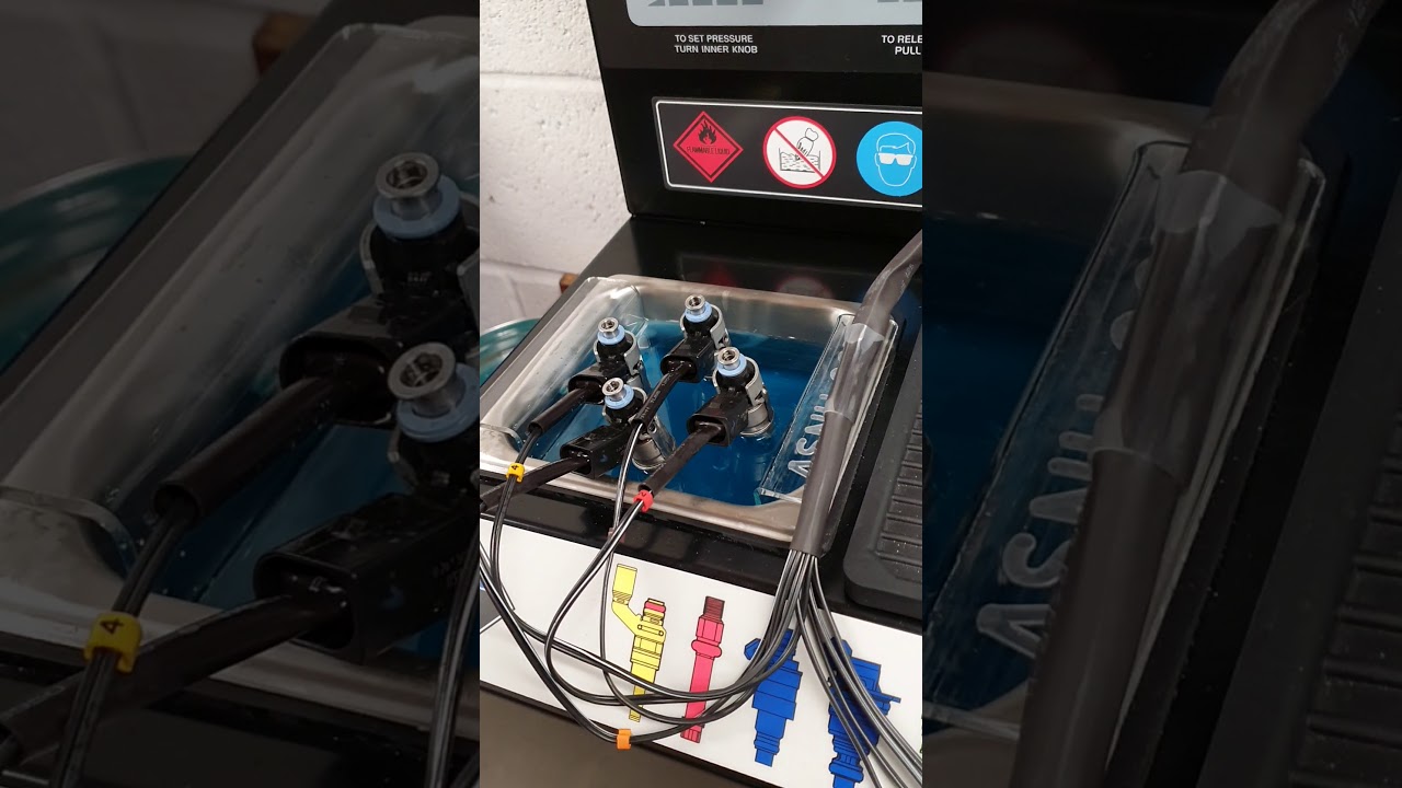 ASNU fuel injector cleaning FSI GDI. VAG specialist