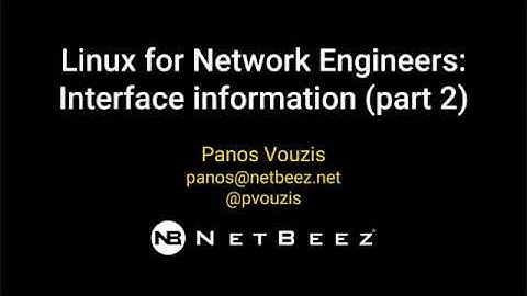 Linux for Network Engineers: Interface Information (Part 2)