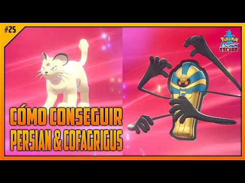 Vídeo: Explicación De Las Ubicaciones De Pokmon Sword And Shield Persian Y Cofagrigus