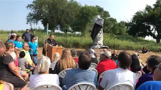 Chief Standing Bear Statue Ceremony in Niobrara