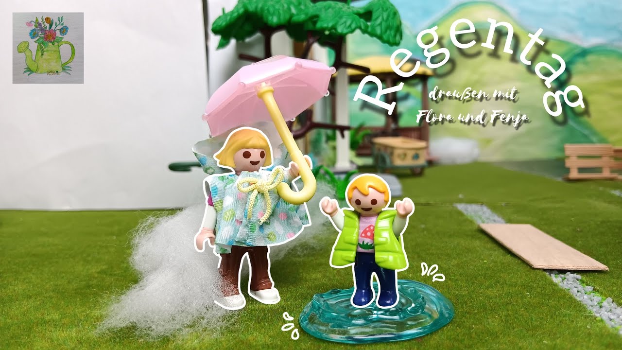 Der Regentag🌧️ // Geschichte mit Flora und Fenja // Playmobil Film // Familie Flouristell
