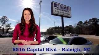 Belmonte Auto Imports - Your best source for used cars in North Raleigh / Durham