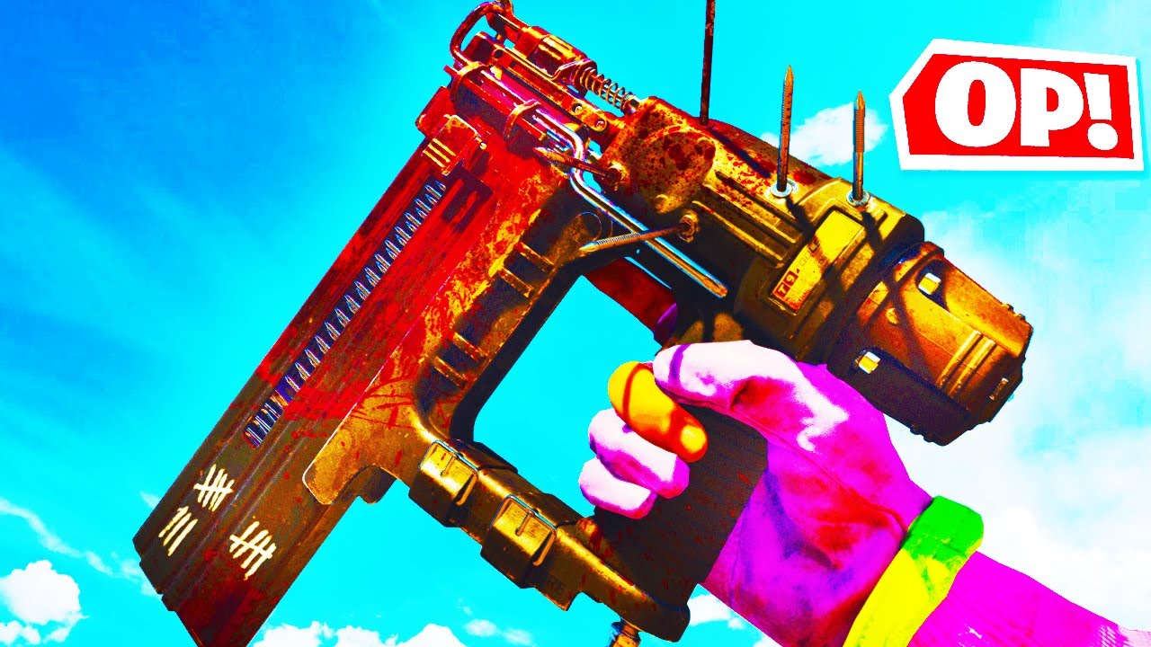 THE NAIL GUN IS *OVERPOWERED* IN COLD WAR! (NAIL GUN GAMEPLAY)