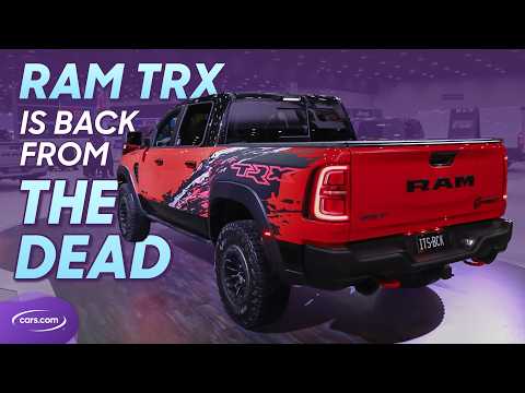2027 Ram 1500 SRT TRX Up Close: More Bonkers Than Before thumbnail