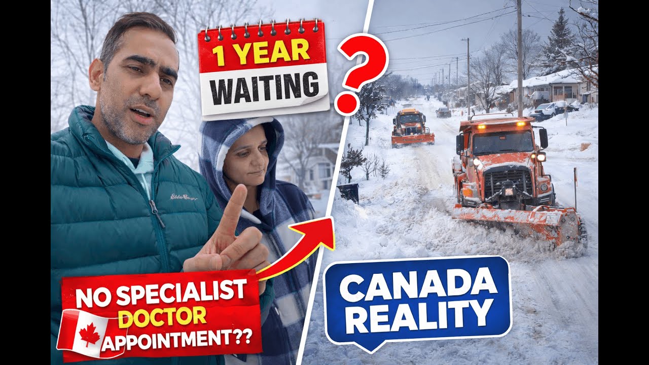 1 YEAR WAITING to SEE a Specialist DOCTOR - CANADA Healthcare REALITY | LIFE after a SNOWSTORM in 🇨🇦