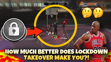 HOW MUCH BETTER DOES LOCKDOWN TAKEOVER MAKE YOUR PLAYER⁉️🤔 | 2K21 Breakdown