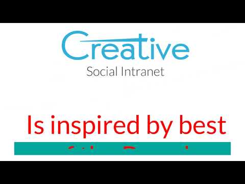 Creative Social Intranet video