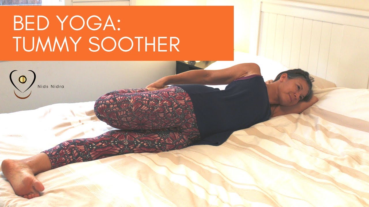 Tummy Soothing Bed Stretches