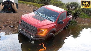 Ford F-150 Raptor Offroad - Forza Horizon 5 | Logitech G29 Gameplay