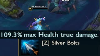 100% Max Health True Damage Vayne VS 1 000 000 HP Nasus !