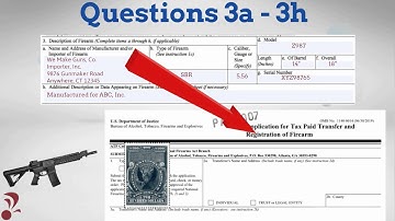 FFL Tutorial - ATF Form 3 Review When Receiving Firearms