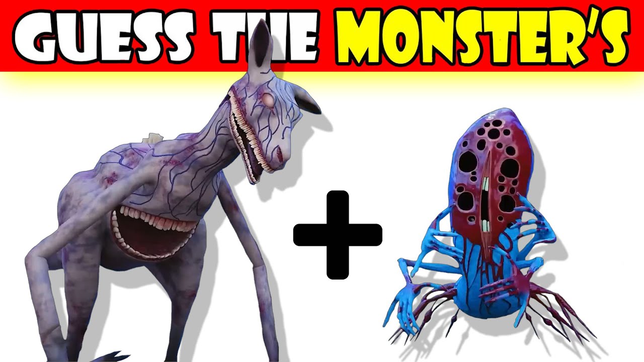👾 Guess the MONSTER by EMOJI and VOICE in Zoochosis Horror Game | Parasites + Kangaroo