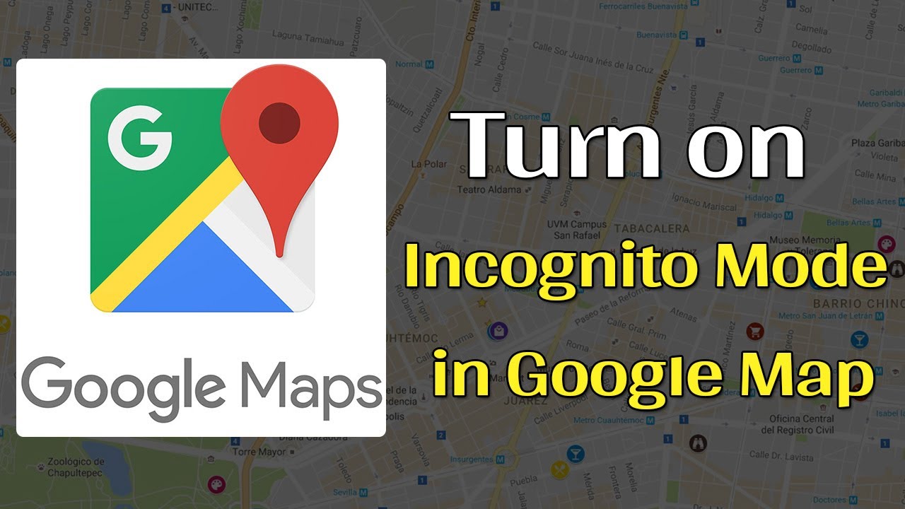 How to turn on Incognito Mode in Google Map? Enable Incognito Mode in Google Map // Smart Enough