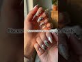 Pisces Zodiac Press On Nails #nails #nailart #pressonnails #fakenail #naildesign #viral #shorts