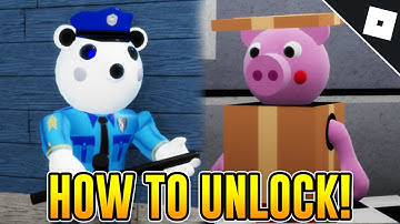 How to get the "HERO OR EVIL" AND "PIG IN BOX" BADGES & MORPHS in PIGGY RP : INFECTION | Roblox