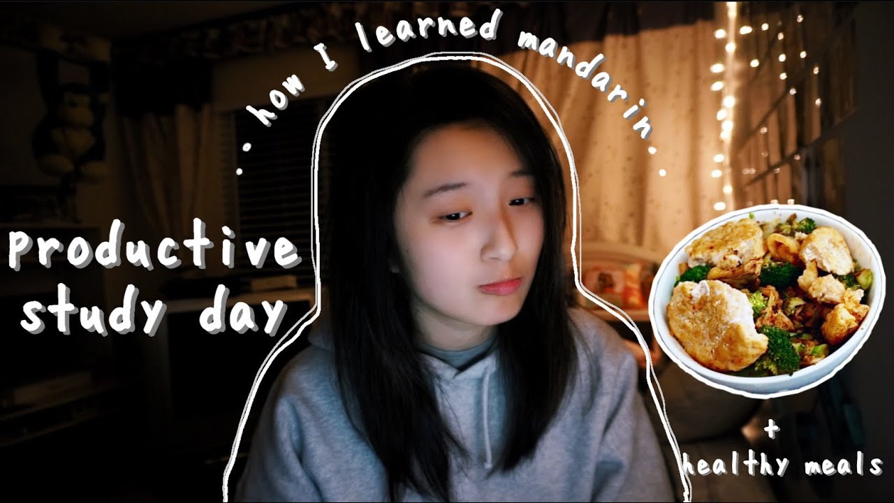 Productive Study Day + tips for MANDARIN