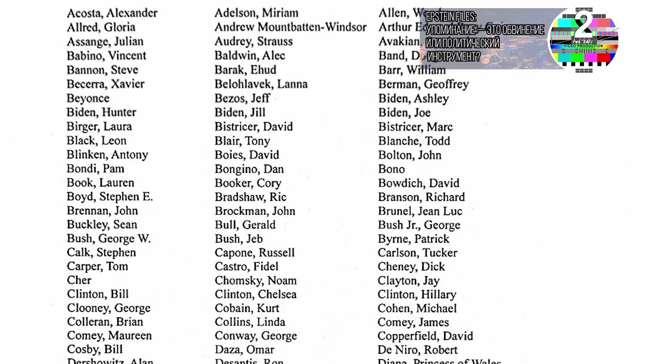 Epstein Files упоминание — это обвинение или политический инструмент