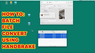 How To Batch File Convert Using Handbrake