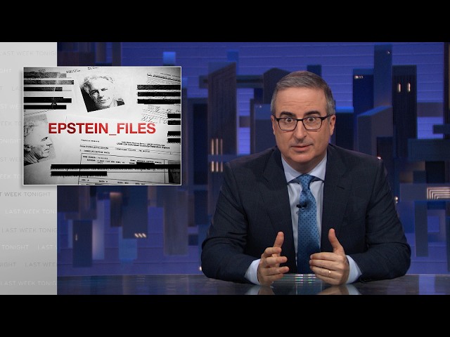 S13 E02: Epstein Files & Twitter: 2/22/26: Last Week Tonight with John Oliver
