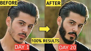 5 ULTIMATE BEARD Growth Hacks For Teenagers At Home *100% RESULTS* | Patchy Beard Solution In Hindi screenshot 2