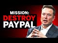 Elons plan to destroy paypal stock