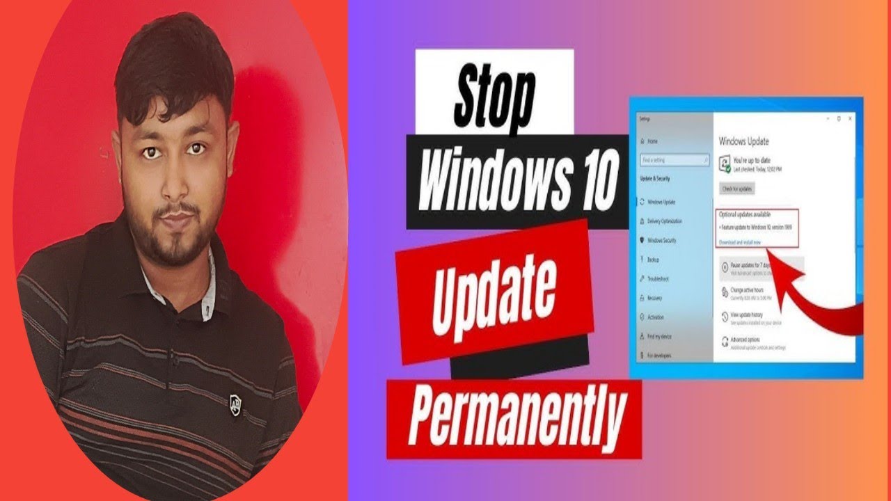 How To Stop Windows 10 Update Permanently 2024|How To Disable Windows ...