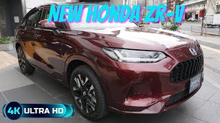 NEW 2024 HONDA ZR-V e:HEV Z - NEW HONDA ZR-V 2024 - 新型ホンダ ZR-V e:HEV Z 2024年モデルプレミアムクリスタルガーネット・メタリック