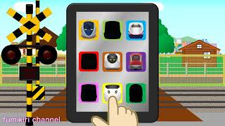 Japanese Bullet train ⁶⁶ Shinkansen ⁹⁹ passing through a railroad crossing 