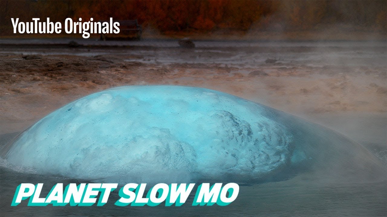 Iceland’s Geyser in 4k Slow Mo