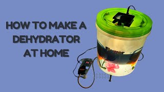 how to make food dehydrator at home