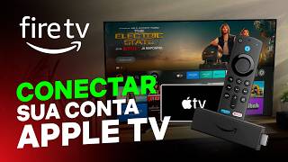 Como CONECTAR sua CONTA do APPLE TV no FIRE TV (2025)