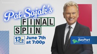 Pat Sajak Nears Final Episode On Wheel Of Fortune