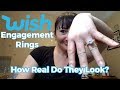 Trying On WISH Engagement Rings