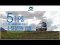 Best 4 Season Class B Camper Van | 5 Tips for Finding Your Perfect Winter RV!