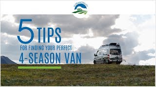 Best 4 Season Class B Camper Van | 5 Tips for Finding Your Perfect Winter RV!
