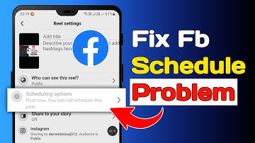 Facebook Schedule Post Not Working Problem Fix | You Can’t Schedule This Post Error