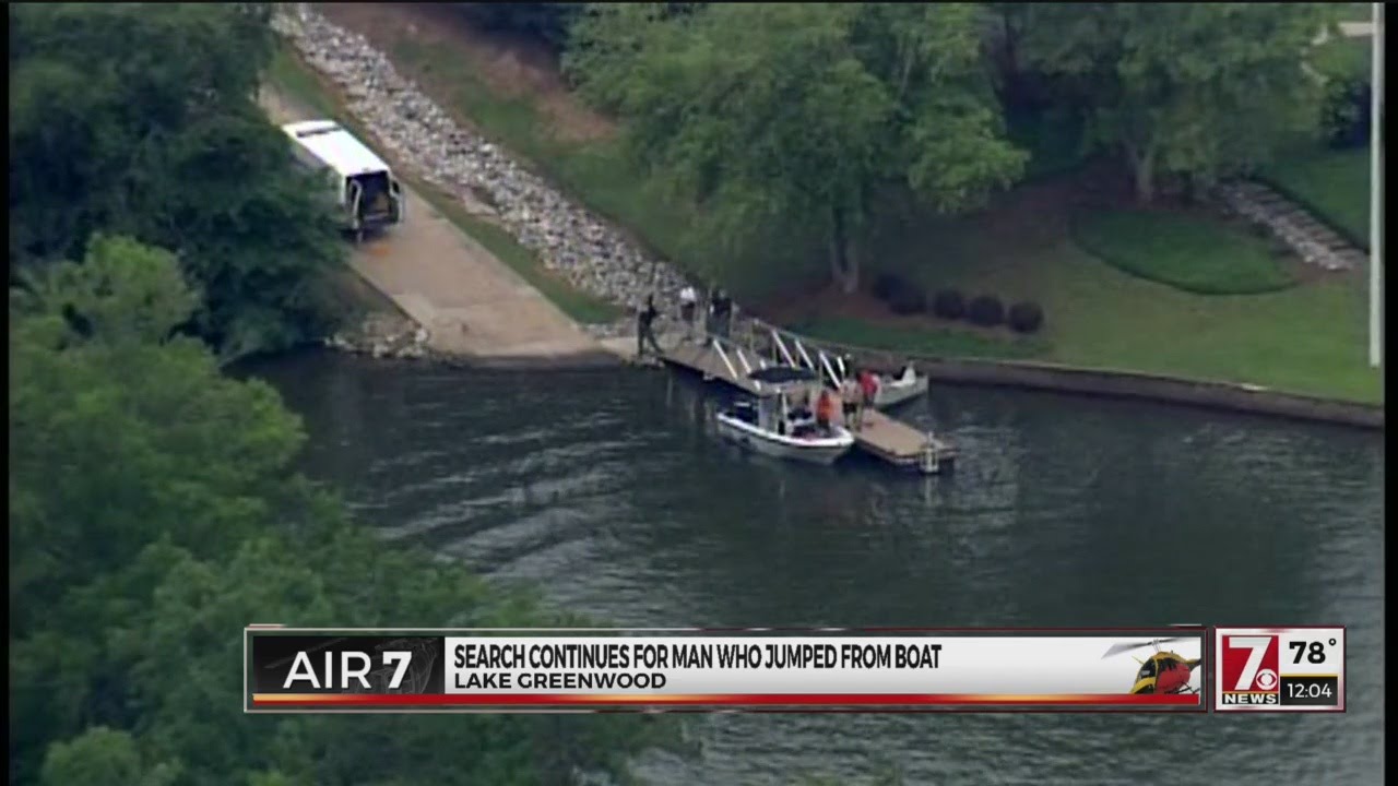 Search continues for drowning victim at Lake Greenwood YouTube