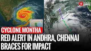 Cyclone Montha Update: IMD Sounds Red Alert for Andhra Pradesh, Storm to Make Landfall on October 28