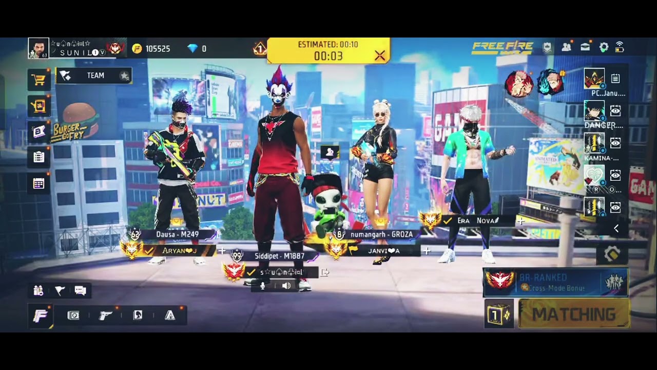 30 January 2026ORION VS SONIA AND DIMITRI | GARENA FREE FIRE 