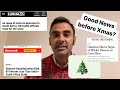 South Africa’s OMICRON wave COLLAPSING, good news for Europe/USA? | Hope + Merry Christmas