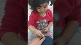 Dad Forced To Wear Nail Polish By Little Girl