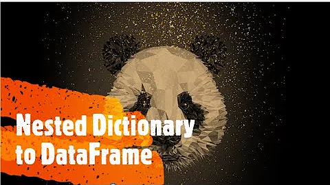 Convert nested dictionary to pandas DataFrame