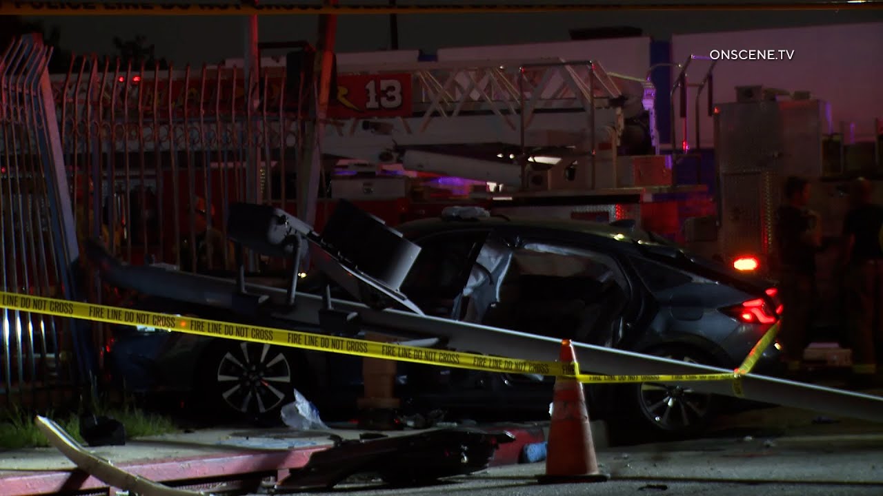 Huntington Park Double Fatal TwoCar Crash YouTube